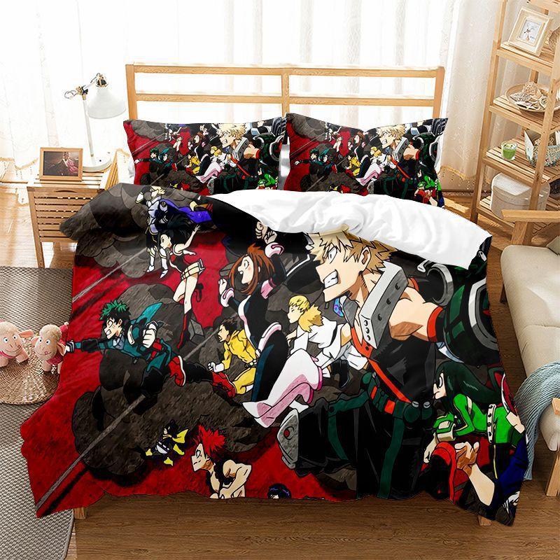 Hero Academy Series, Three-Piece Quilt Cover, Polished Four-Piece Set, Two-Piece Set.