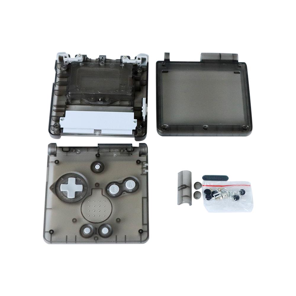 1PCS Cool Clear For GBA SP Transparent Replacement Housing Shell Cover For Game Boy Advance SP Case Cover