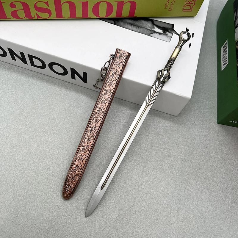 God of War Game Replica Metal WeaponsModel Set Kratos Action Figure Accessory Retro Collectible Desktop Decorations Toy Boy Gift