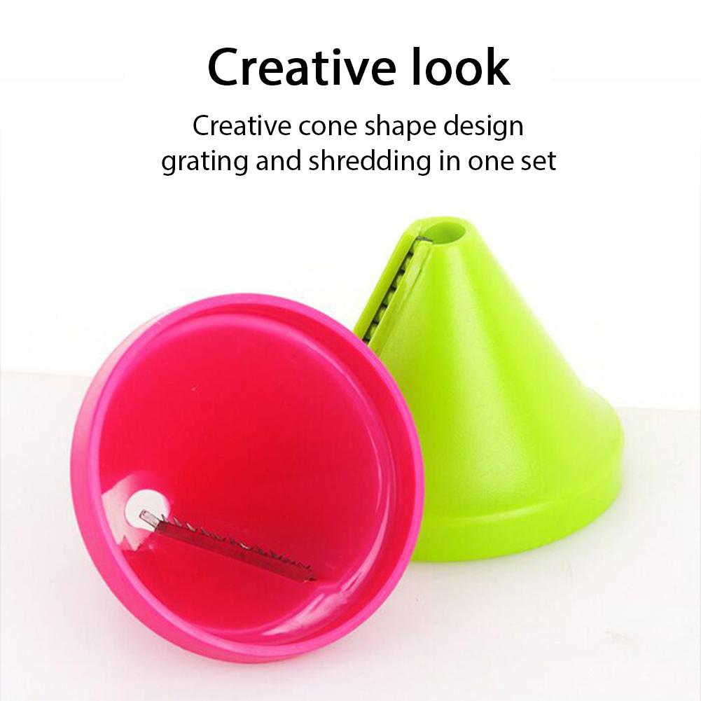 Kitchen Tools Grater Carrot Kitchen Grater Multifunction Spiral Shredder Peeler Manual Rotating Grater Kitchen Accessorie Tool