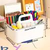 Desktop-Organizer-Box kann überlagert werden Kosmetikabteilung Multifunktionale Aufbewahrungsbox Schlafzimmertisch Tragbare Aufbewahrungsbox