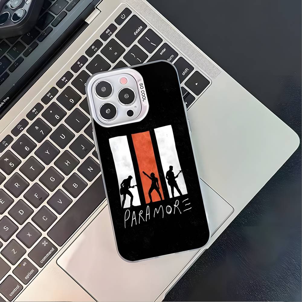 

P-ParamoreS Band Phone Case For iPhone 17,16,15,14,13,12,11,Pro,XS,Max,Plus,Mini,SE4,E White Matte Shockproof Cover iPhone13mini
