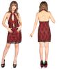 Party City Cosplay Open Lace China Red Women's