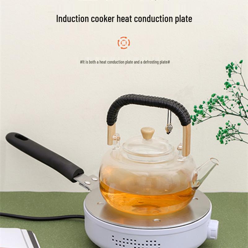 Universal Induction Cooker Heat Conductor with Detachable Handle