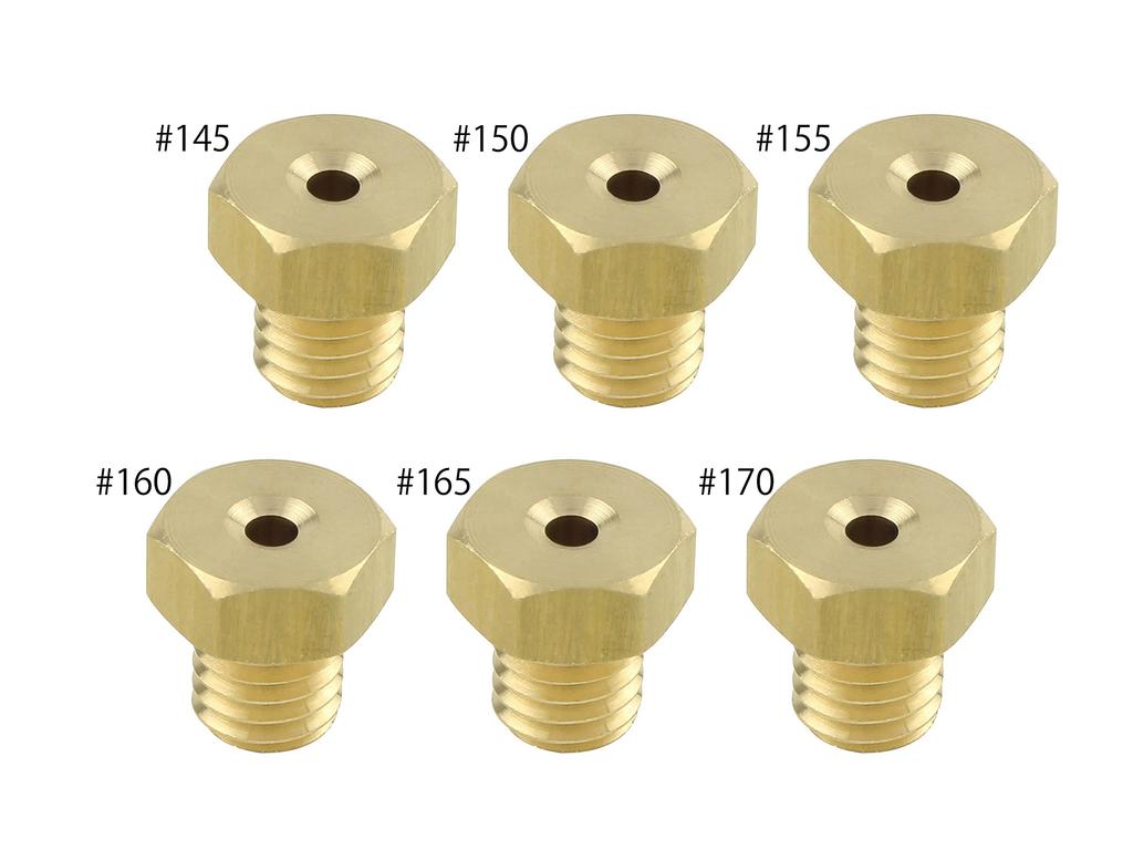 POSH Motorcycle Gear Main Jet 6 Oversize Main Jet Set (7X8) [Fits] TT250R |