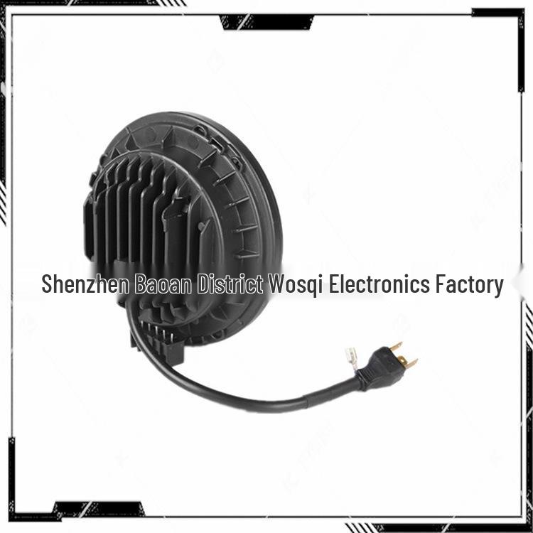 7-Inch 5D RGB LED Headlights for Jeep Wrangler and Harley Davidson