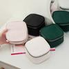 Leather Jewelry Box, Earrings, Necklace Accessories, Portable Packaging And Storage Box, Leather Jewelry Dust Bag