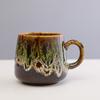 Heavy Colorful Coffee Mugs 300-350ml Handle Ceramic Tea Cup