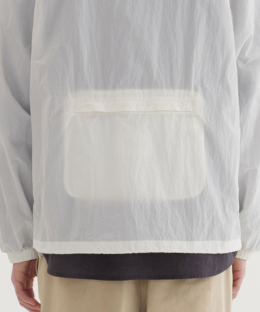 Covernat Packable Lightweight Windbreaker Jacket White