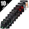 10-Pack Fashionable Printed Men's Briefs Casual Fashion Shorts