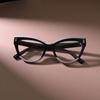 Retro Square Light Eyeglass Frame Women Men Transparent Unisex Glasses For Female Male