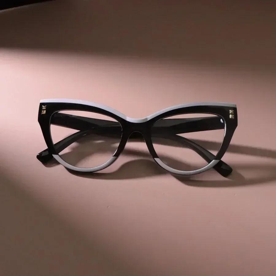 Retro Square Light Eyeglass Frame Women Men Transparent Unisex Glasses For Female Male