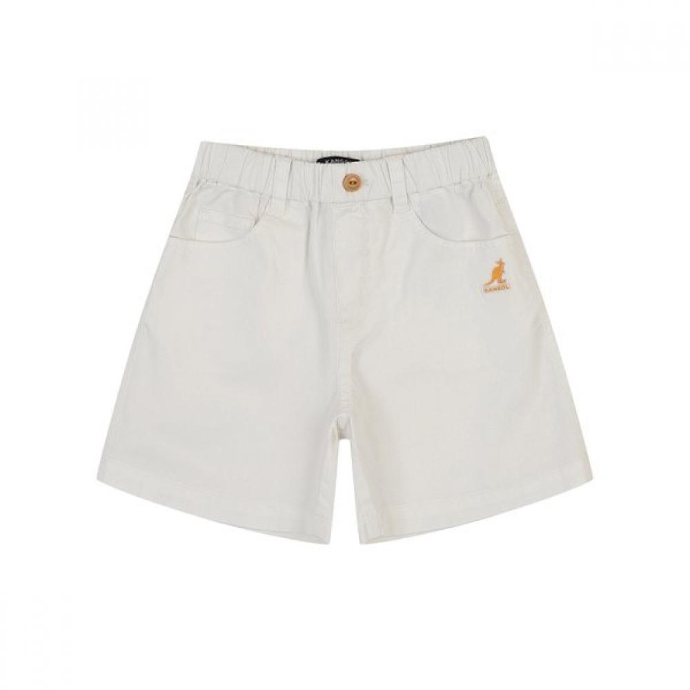 

Kangol Kids Cotton Banding Shorts Ivory Sb 0004 Ivory/100