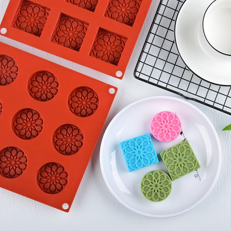 Round Silicone Tarte Mold for Desserts Mousse Cake Molds