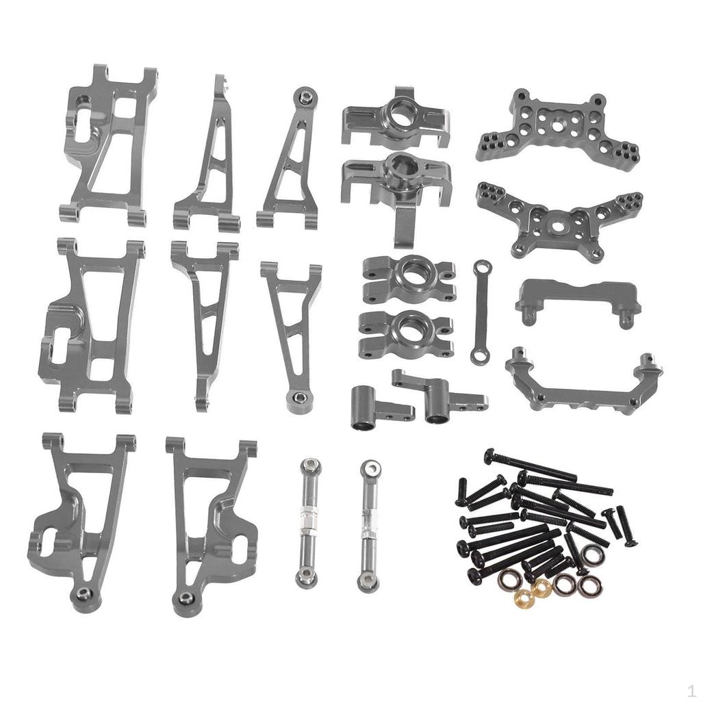 1/14 RC Car Upgrades Front and Rear Shock Aluminum Alloy DIY Accessories Accessory Lower