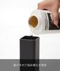 Yamazaki Tower Dishwashing Detergent Refill Floating W X D X Model 3680 Bottle, Storage, Black, One-Hand Dispenser, Dimensions 5.5cm 5.8cm 18.5cm H,