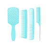 4pcs Hair Comb Set Professional Men Women Detangling Hair Brush Comb for Long Thick Hair Styling Tool