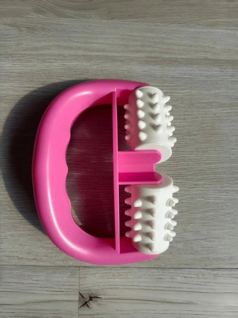 1pc Quick Anti-Cellulite Body Massage Roller, Hand Held Anti-Cellulite Massage Roller For Body Slimming And Firming, Gym