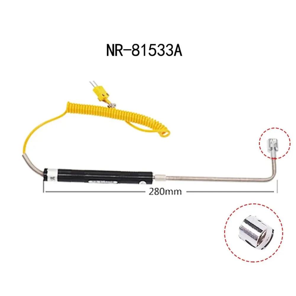 1pc K-type Handheld Temperature Sensor For Surface Thermocouple Probe For Industrial Temperature Measuring Instruments