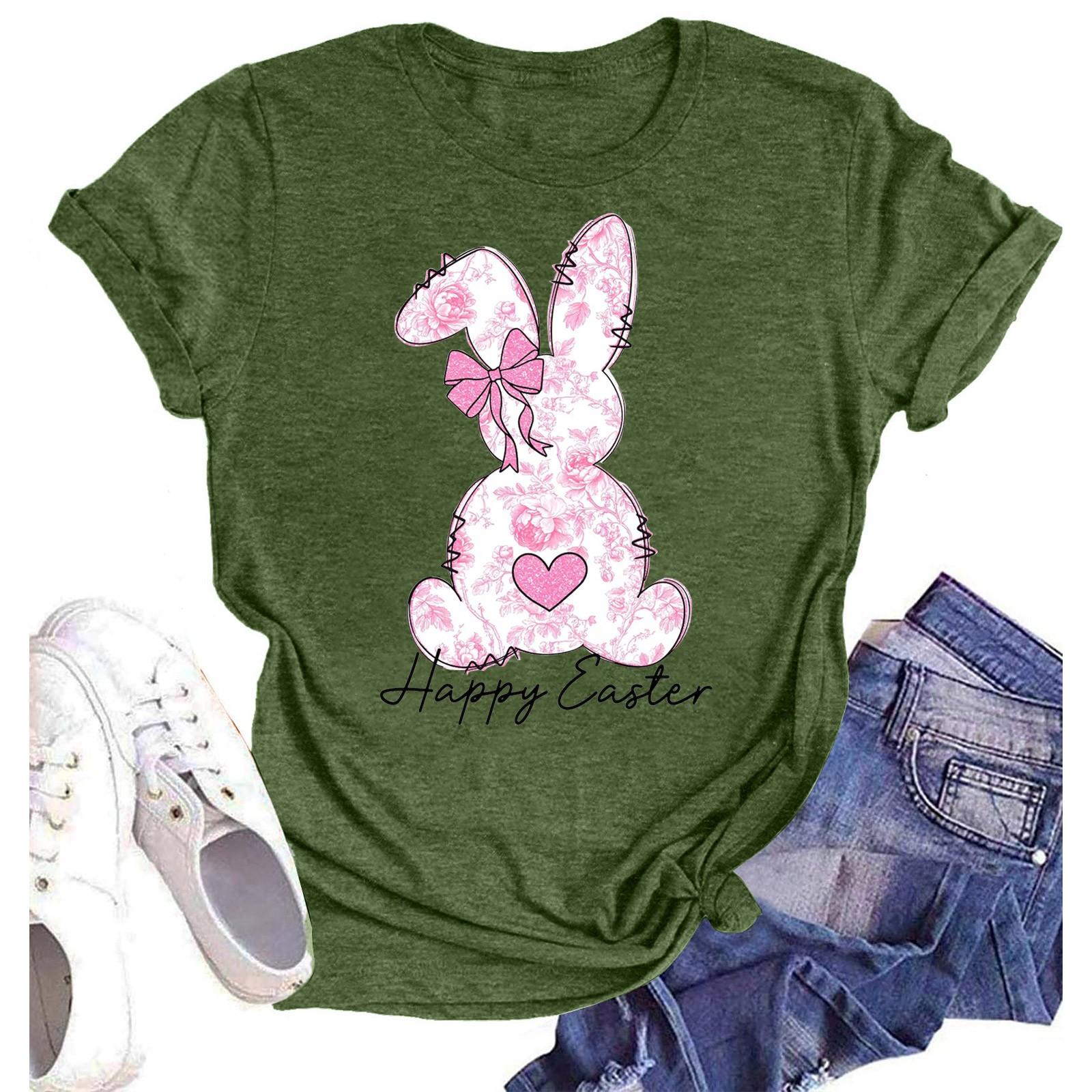 

Женская модная футболка с круглым вырезом и коротким рукавом, пуловер L