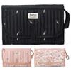 Baby Expandable Diaper Bag with Wet Wipe Pocket Foldable Travel Diaper Mat Bag Easy-Clean Lightweight for Go Out Parents Carry