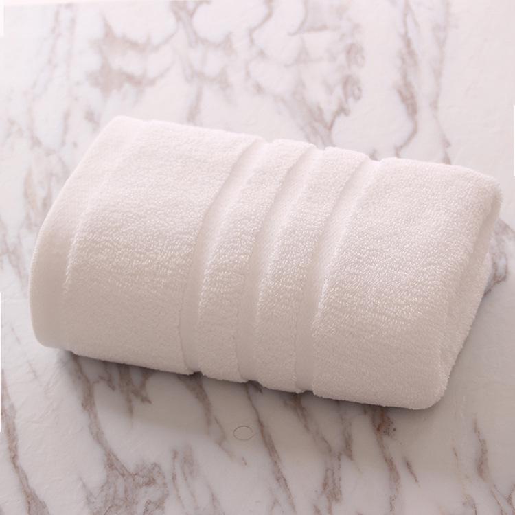 

Утолщенное полотенце для лица из чистого хлопка - Мягкое, Впитывающее, с настраиваемым логотипом для домашнего или гостиничного использования 40x80 cm белый