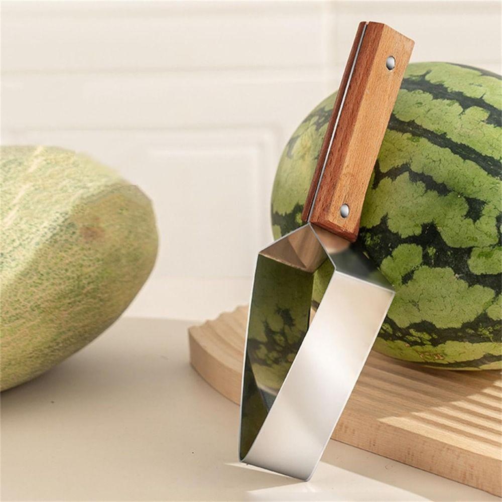 Handheld Fruit Cutter Triangle Fruit Divider Practical Watermelon Slicer Home