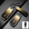 RPO5   Leather Car Key Case Fob for Mercedes Benz A B C S Class AMG GLA CLA GLC W176 W221 W204 W205 Suede Car Key Cover Bag
