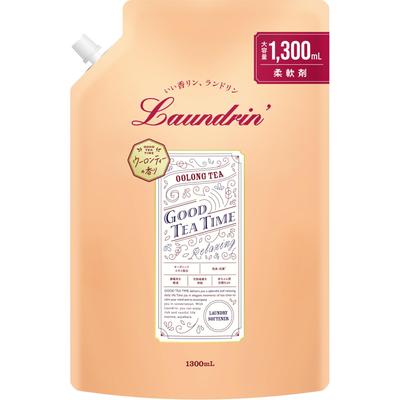 Laundrin Liquid Fabric Oolong Tea Large 1300ml Softener, Scent, Refill,