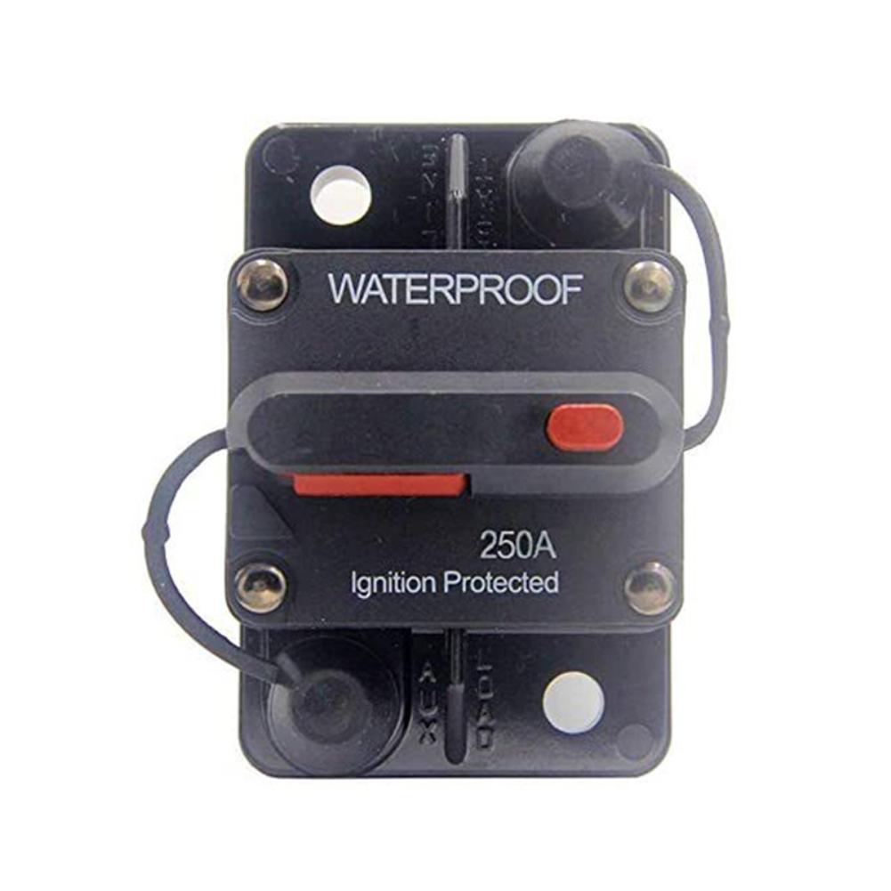 Interruttore Impermeabile 12-48V 2 Interruttori Automatici 30A Manual Reset | Impermeabili 12-48V DC | Per Auto, Barca, Solare Interruttore Circuito Manual Reset - Foto 4