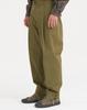 HISHANDER One Pleats Tapered Pants
