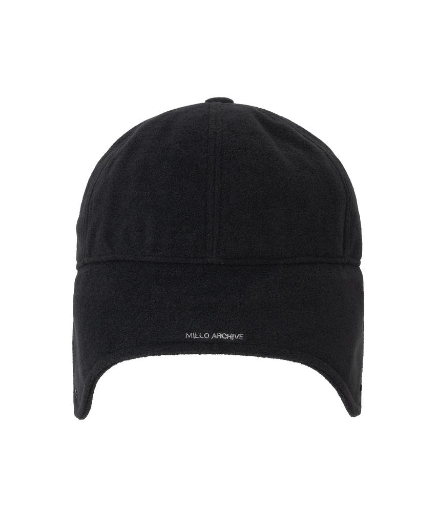 MILLO ARCHIVE Spread Motif Fleece Cap [Black]
