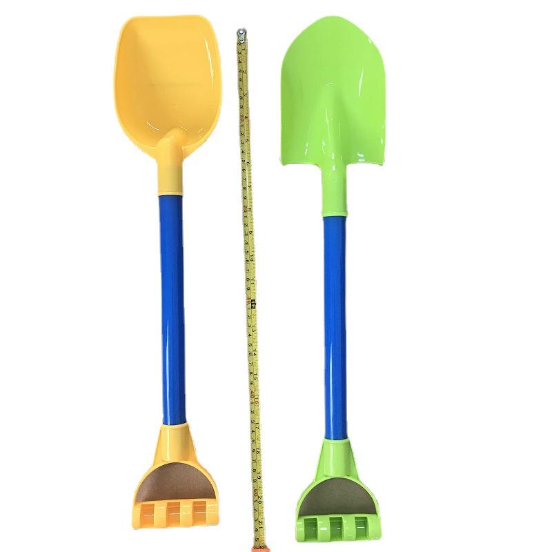 Beach Toy Shovel Set: Small, Medium, Large Shovels with Iron Handles