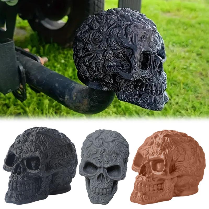 Copertura Connettore Rimorchio Scheletro Copertura Attacco Rimorchio Teschio Copertura Gancio Traino Copertura Sfera Gancio Traino Protettore Antiruggine