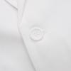 Men's Versatile White Single-Breasted Casual Jacket - Spring/Autumn Large Size Suit