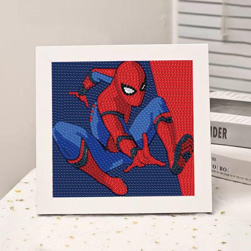 High-End Diamond Painting Diy Van Gogh Starry Sky Cat Creative Handmade Toy Table Decoration Diamond Painting With Frame