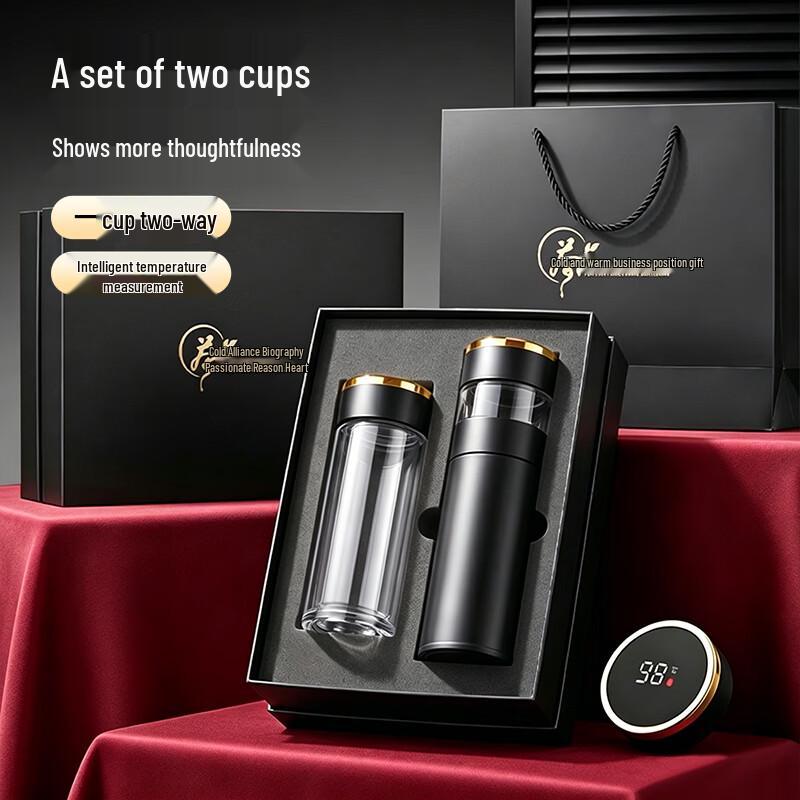 Premium Men s Tea Infuser Thermos Bottle