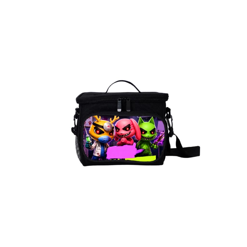 Dieren Thema Lunchtas voor Kinderen, Herbruikbare Lunch met IJsblokjes voor School Werk