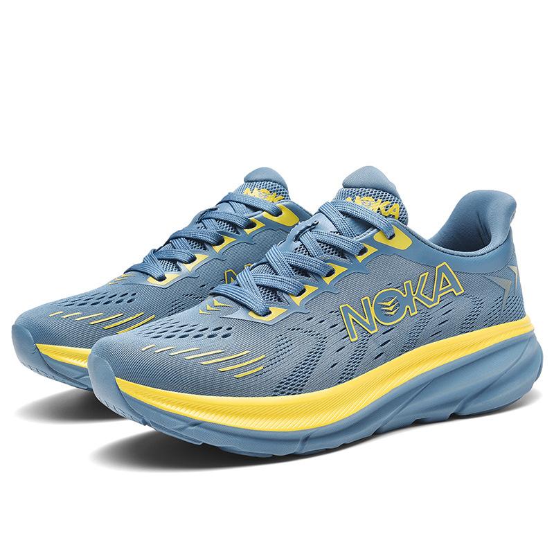 

US foreign trade export original single men s shoes mesh breathable sports shoes thick-soled shock-absorbing running shoes Niu goods pick up leaks run 45