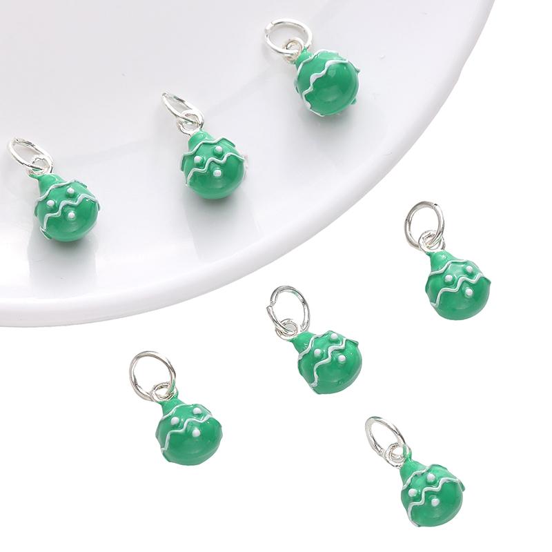 1pc/bag Christmas Series Alloy Pendant DIY Bracelet Necklace Earrings Jewelry Accessories