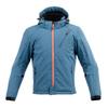 Motorcycle Jacket Protective Soft Shell Winter Parka IFU Neo Mallard Blue L [KOMINE] - JK-5792 07-5792