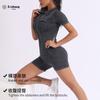 New Zipper Set Yoga Jumpsuit For Women, Running, Fitness, Tight Fitting Sports One-Piece Jumpsuit For Women