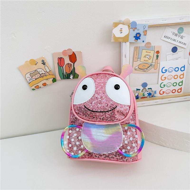 

Adorable Mini Sequin Backpack For Kids Featuring Cute Bee Design Perfect For Preschool