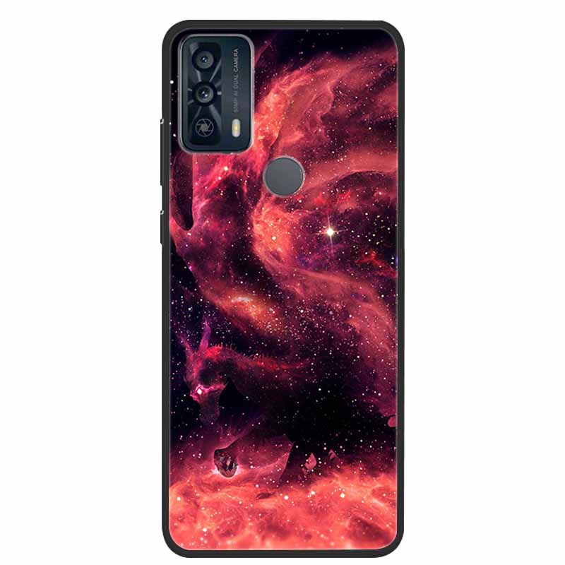 

Для TCL 20B чехол с животными, силиконовый мягкий чехол из ТПУ для задней панели телефона, чехлы для TCL 20 B 20B, противоударный бампер, модный чехол в виде ракушки For TCL 20B