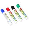 4 Colors Watercolor Markers, Small Portable Art Markers for Kids and Adults, with Premium Ink for Graffiti on Fabric, Wood and Glass