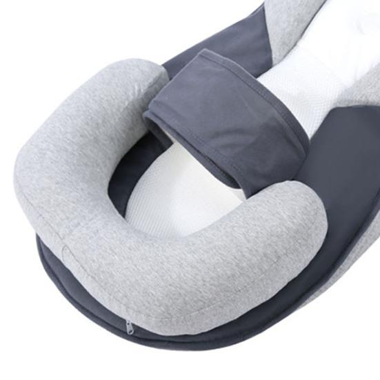 Baby Feeding Nursing Pillow Baby Bed Acid Reflux with Strap Breastfeeding Feeding Pillow Portable Support Cushion for Newborns Infant