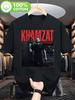 Hamzat Chimaev Boxen T-Shirt - Bedrucktes Shirt Verziert mit Hamzat Chimaev Porträt und Mixed Martial Arts Action Muster - ...