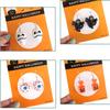 Stylish And Fun Halloween Pumpkin And Bat Earrings Perfect For Girls Celebrating Halloween