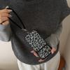 Korean Style Wild Leopard Print Phone Case for iPhone 14/15/16/17 Pro Max