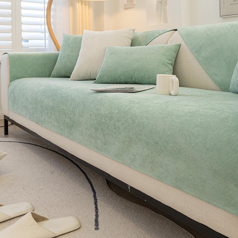 2025 Four-Season Universal Chenille Sofa Cover: Japanese Style